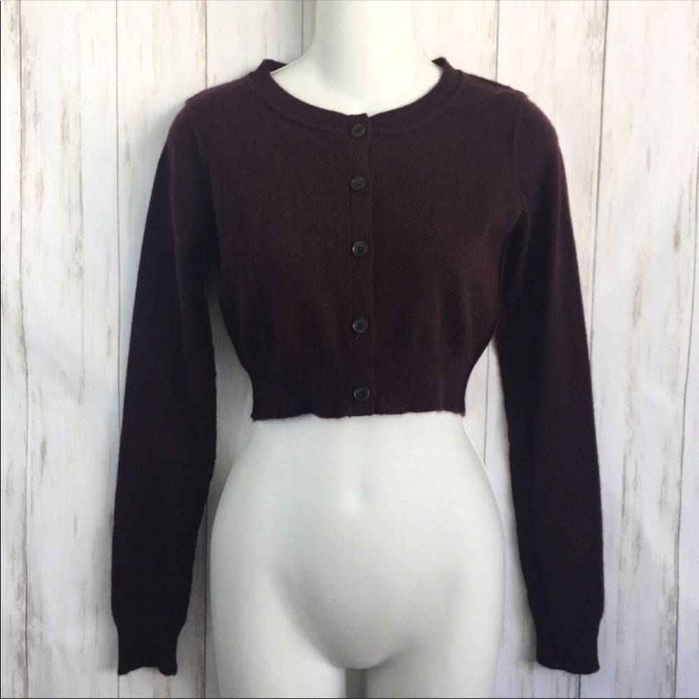 All Saints Cropped Cardigan